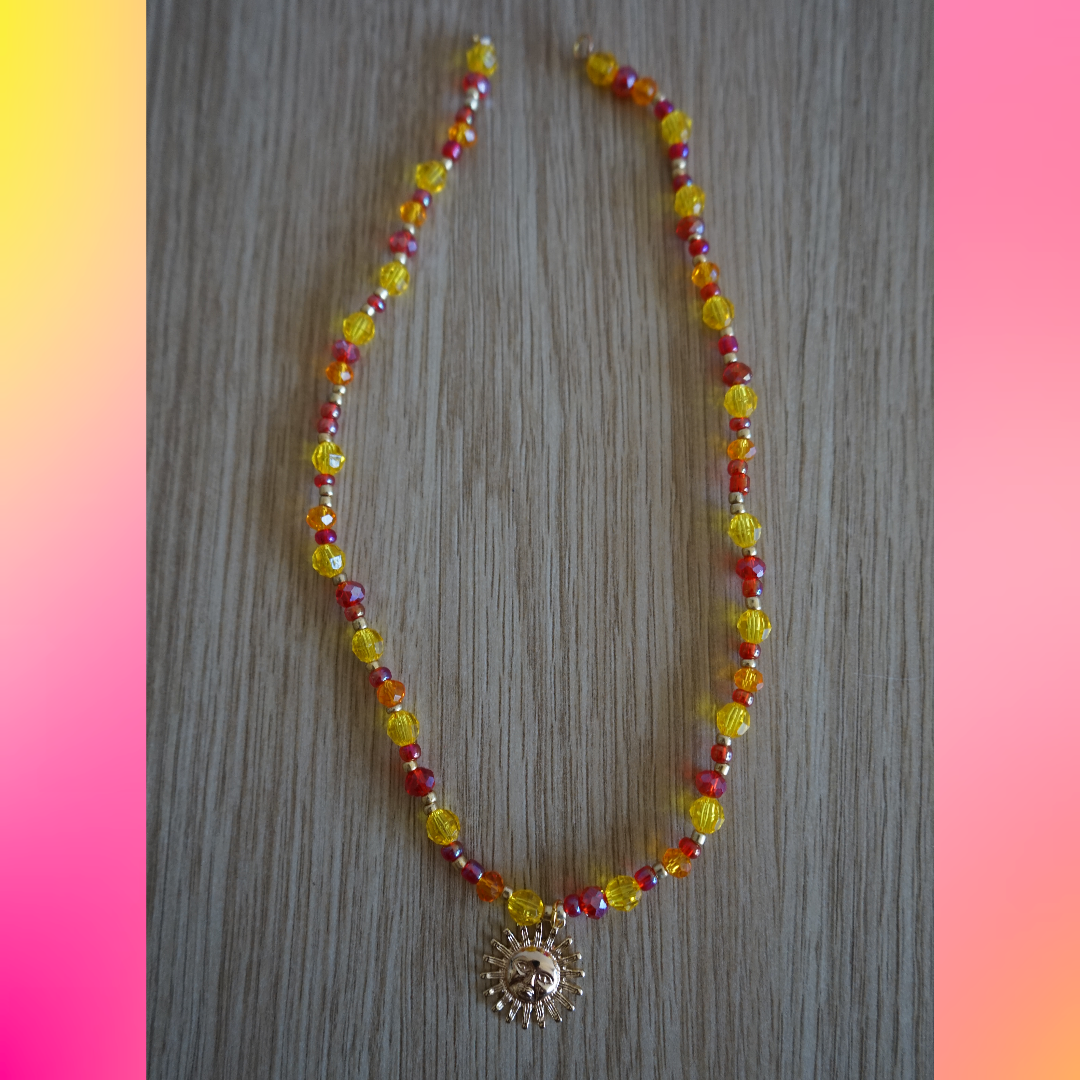 Golden Sun Necklace
