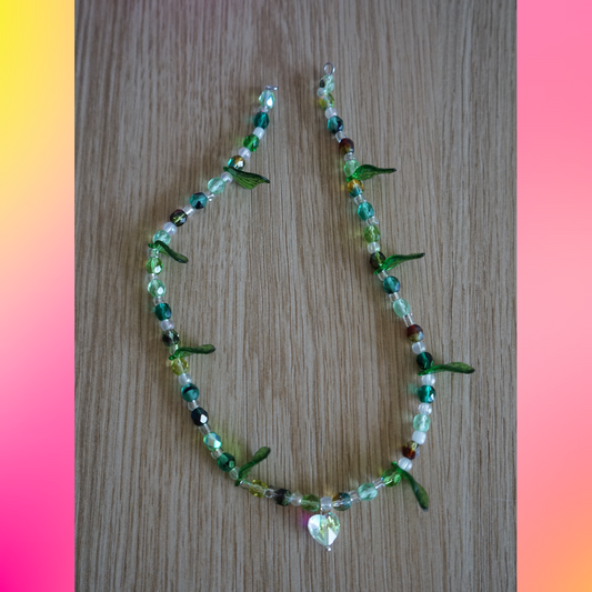 Leafy Green Necklace