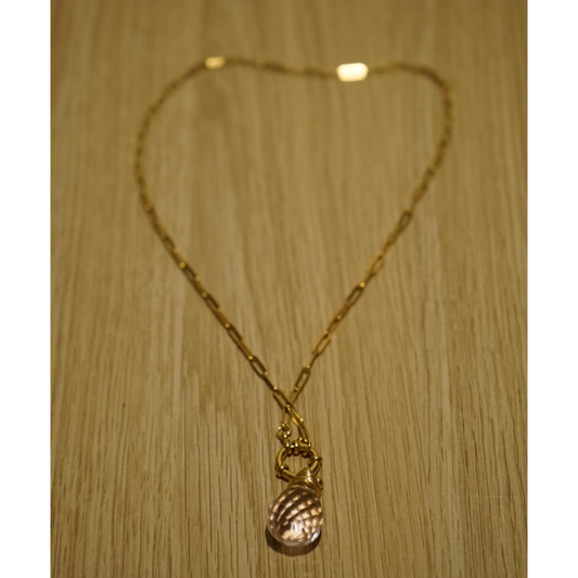 Quartz Drop Necklace