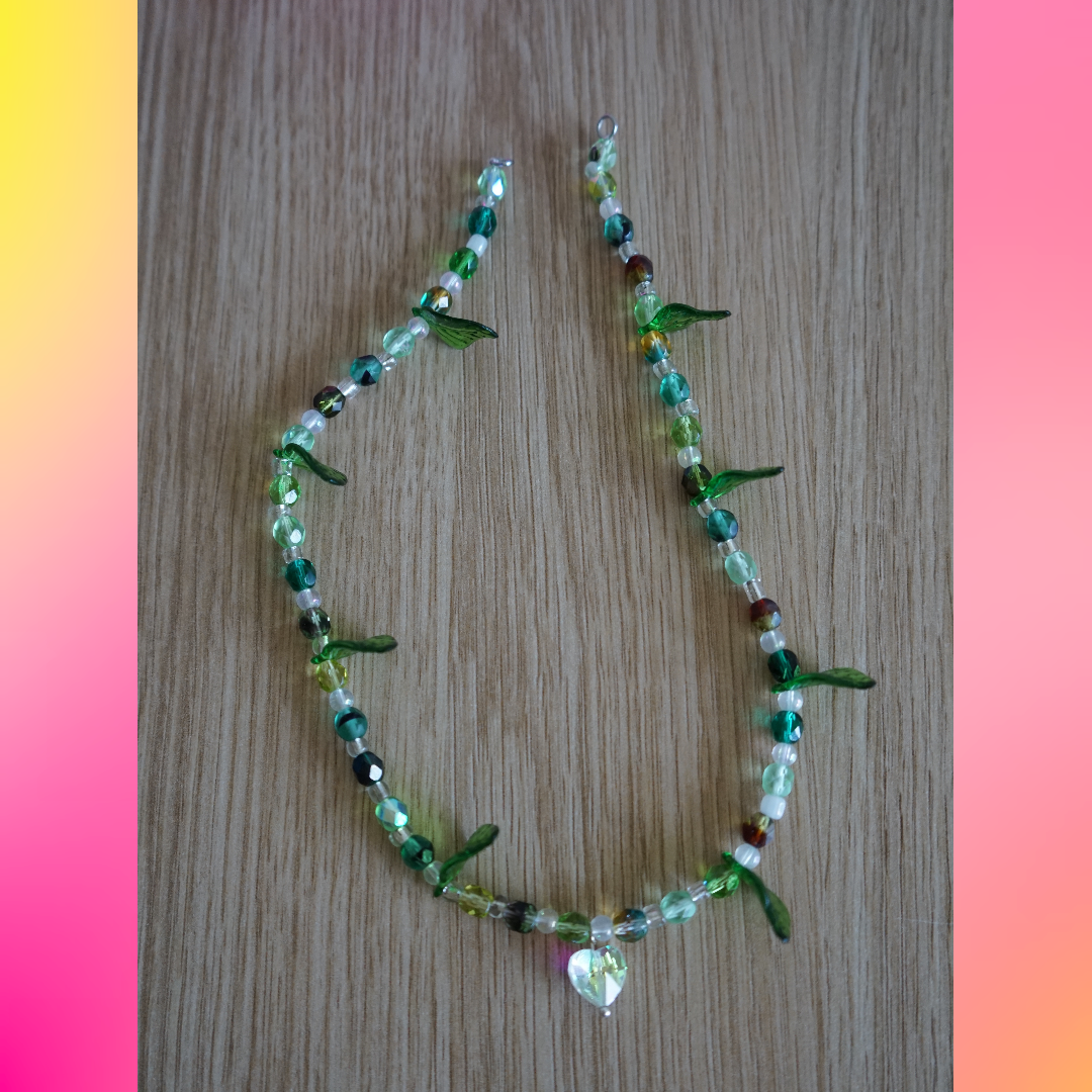 Leafy Green Necklace