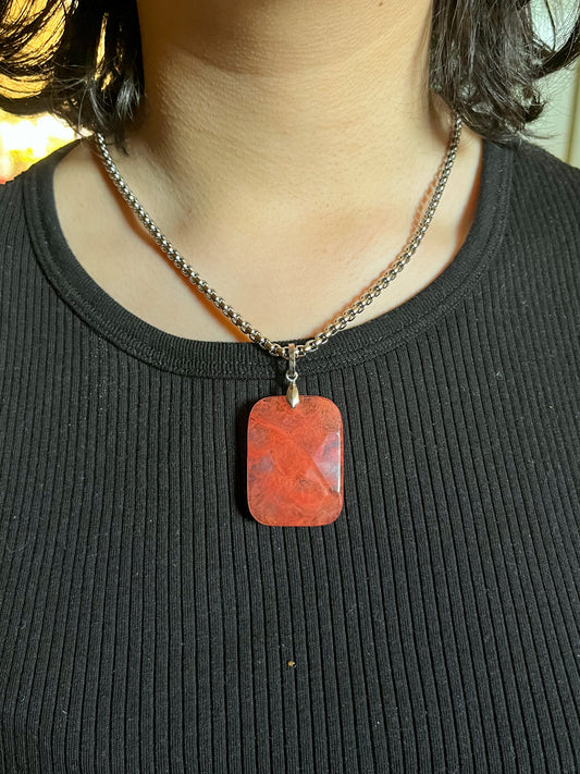 Cherry Quartz Necklace